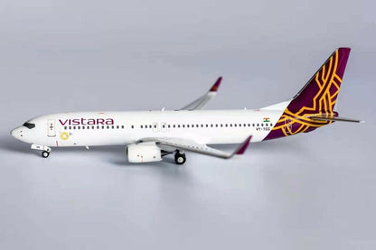 1:400 NG Model Vistara BOEING 737-800 Passenger Airplane Diecast Aircraft Model