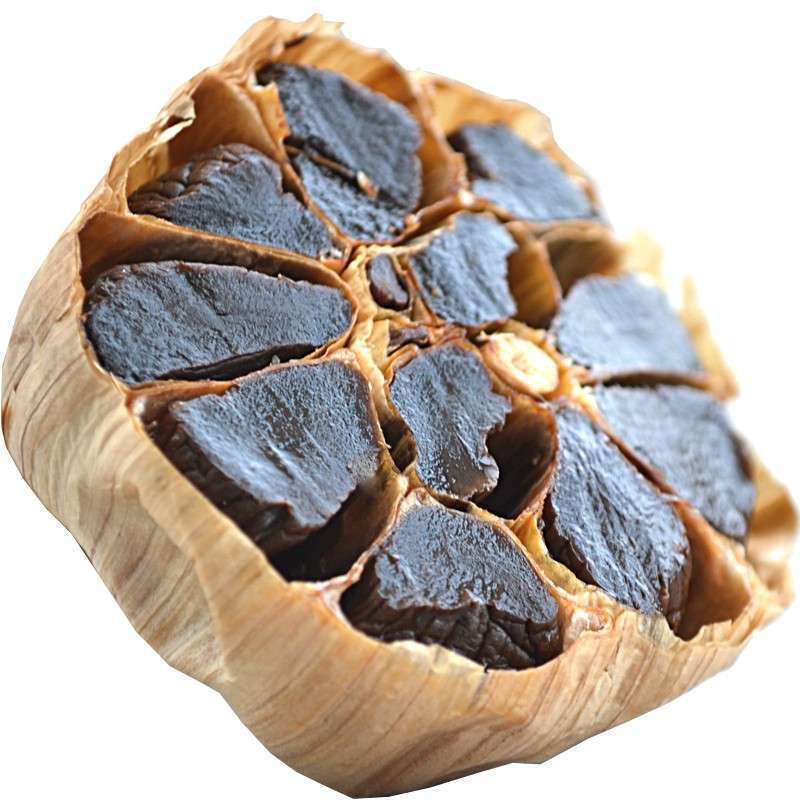 4pcs Fermented Black Garlic 150g Pure Taste 90 Days Regulate Blood Sugar Balance