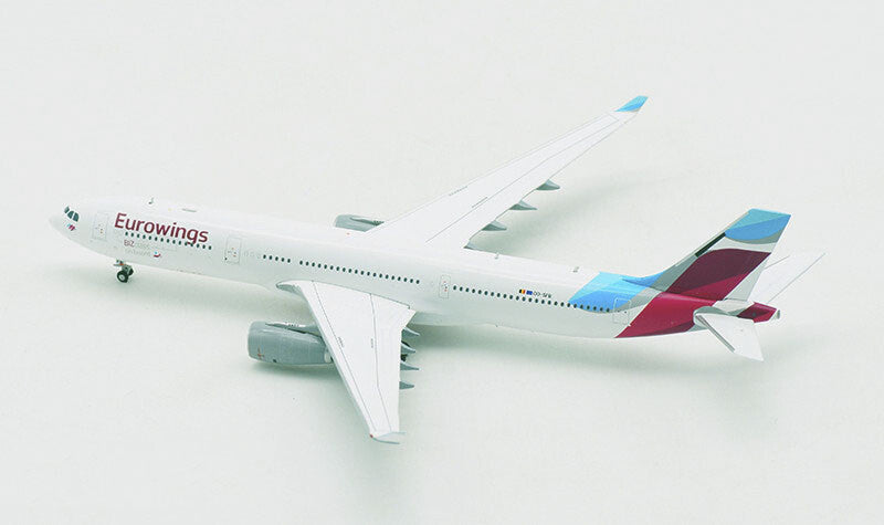 JC Wings Eurowings for Airbus A330-300 OO-SFB 1/400 DIECAST plane Pre-builded