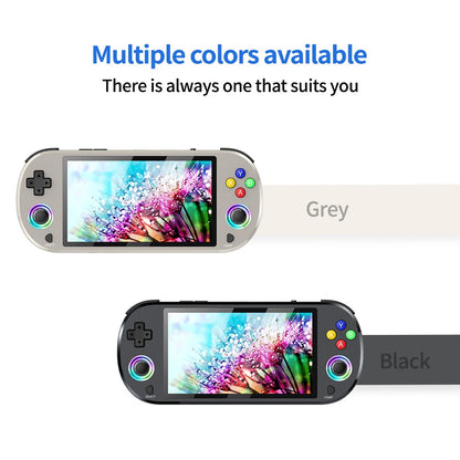 M22 PRO HD Handheld Game Console with Colorful Lighting for Home Gaming 64-128GB