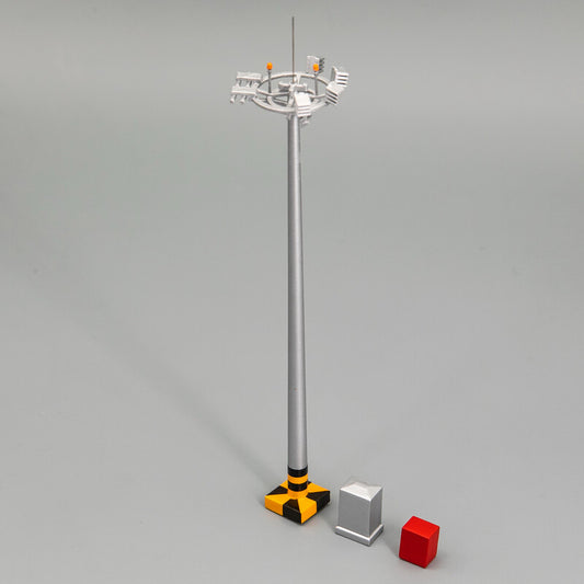 Civil Aviation Airport Lights High Mast Lights Model Cute Version 3D Print KIT