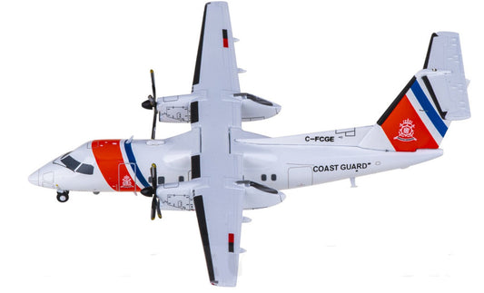 1:200 JC Wings Netherlands Coastguard Dash 8 Q100 Plane Diecast Aircraft Model