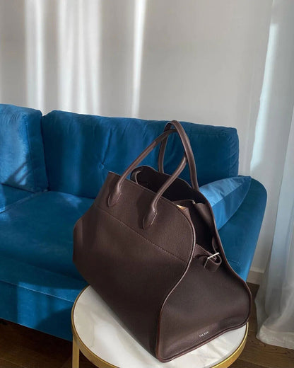 Handbag Cowhide High-Capacity Commuter Bag