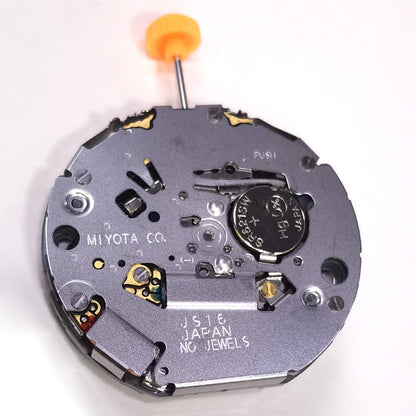 Quartz Movement 6 Hands Date at 3 Replacement For Japan Miyota JS16 Parts p