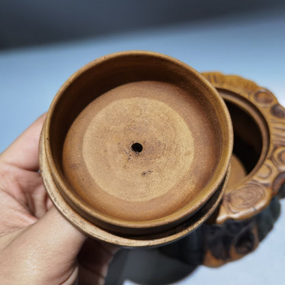 Vintage Chinese Yixing Purple Clay Teapot Zisha Ceremony Fashion Gift Teaware