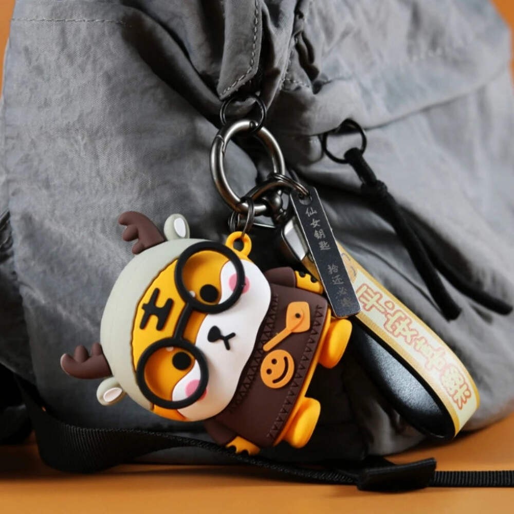 Cute Silicone Car Key Cover – Anti-Wear Cartoon Case