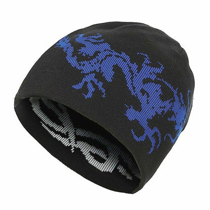 Autumn Winter Ski Hat Snowboard Winter Skating Beanies Head Warm Acrylic Thermal