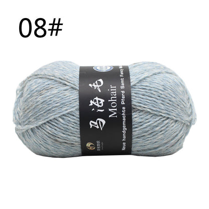 Hot Sale 100g Soft Mohair Cashmere Yarn Thick Woven Knitting Wool Crochet Yarn