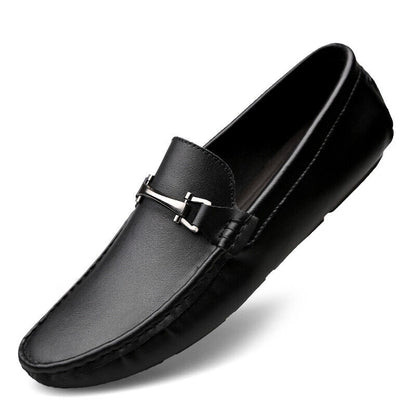 Man Shoes Leather Genuine Summer Mens Shoes Leather Loafer Shoes Men Male