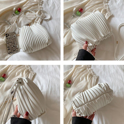 Luxury Bucket Bag Soft Leather Shoulder Bags Crossbody Fashion Handbag 25*20*7CM