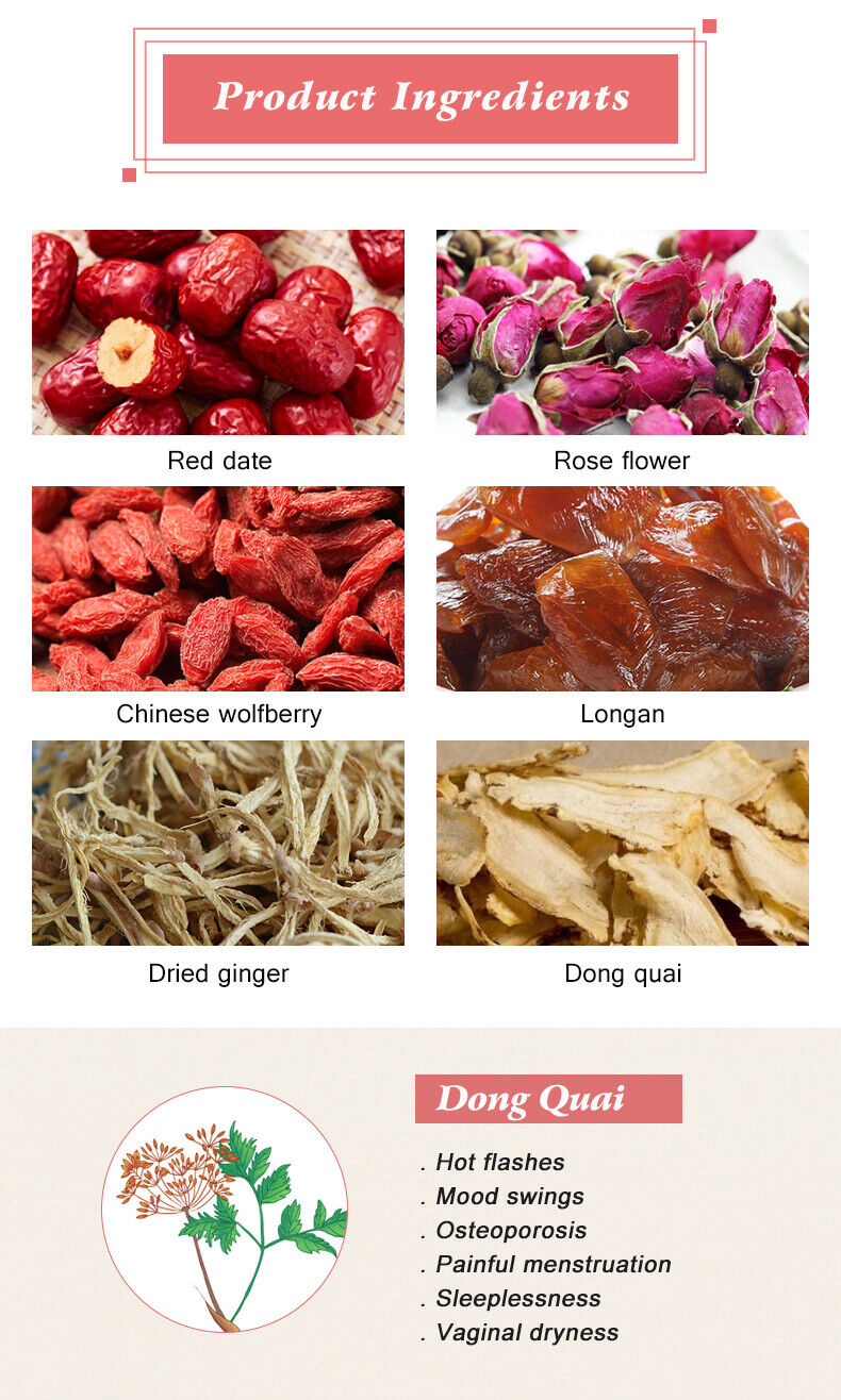 Womb Tea Traditional Organic Flower Female Fertility Tea Womb Detox Tea