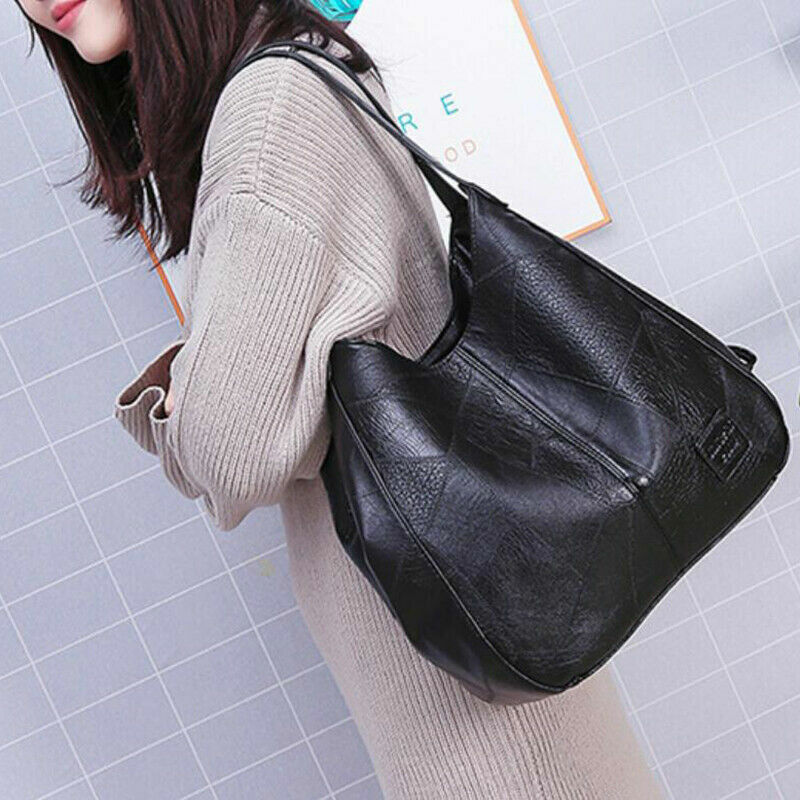 Handbag For Women PU Leather Shoulder Bag Lady Shoulder Bag Shopping Bag
