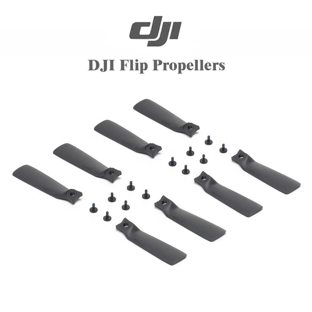 DJI Flip Propellers – Low Noise, Balanced, 4.0×2.2", 2 Pairs + Screws, Flip Only