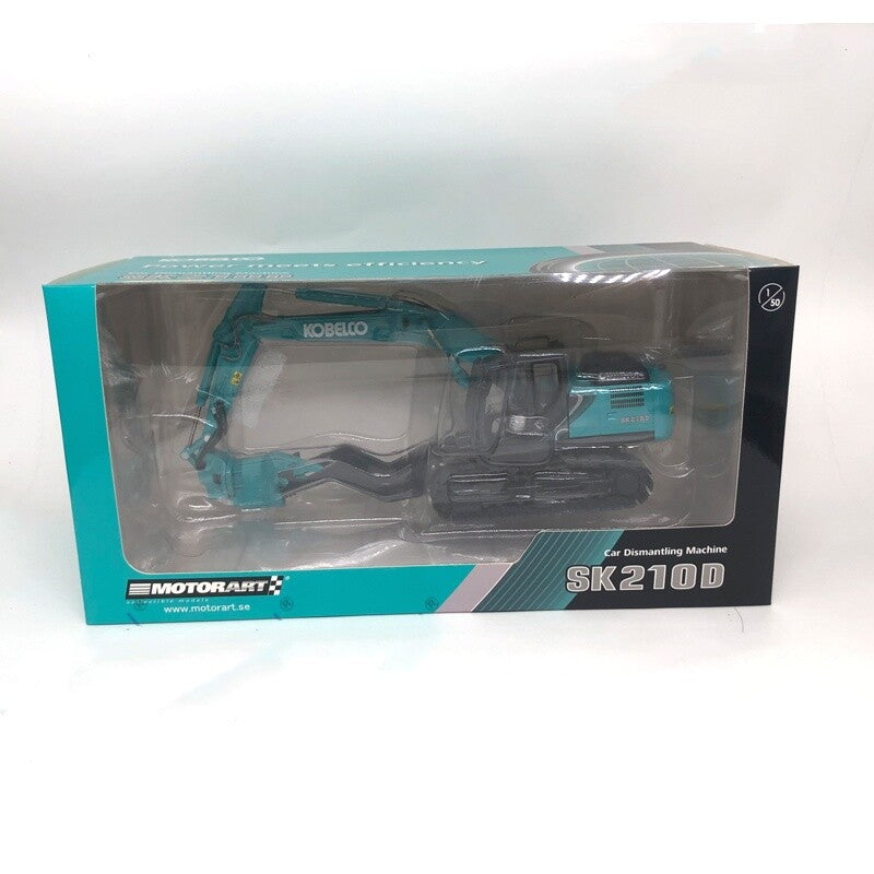 1:50 KOBELCO SK210D-10 Car Dismantling Machine Construct Equipment Diecast Model