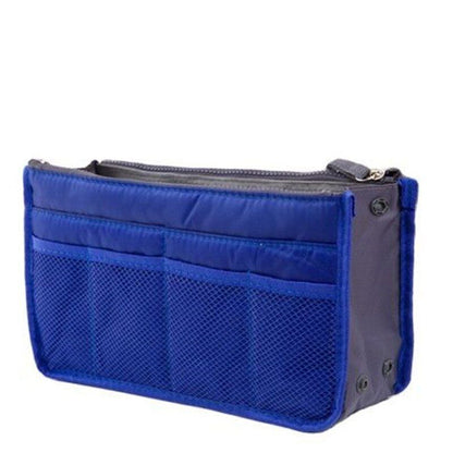 Organizer Insert Bag Women Nylon Travel Handbag Purse Large liner Cosmetic Bag
