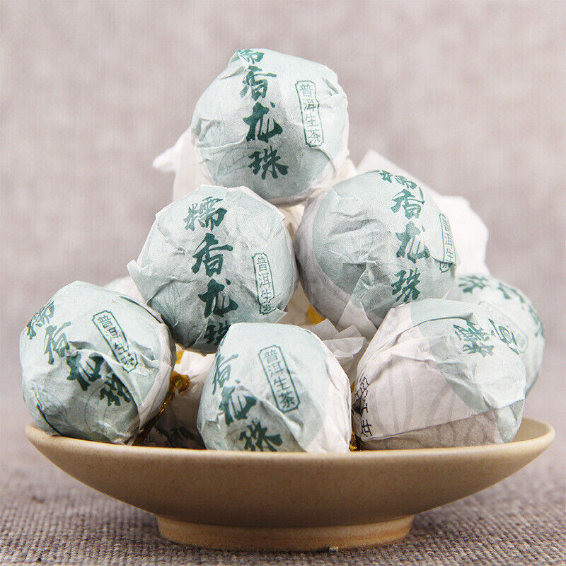 500g Glutinous Rice Fragrance Pu'er Raw Tea Dragon Pearl Pu'er Tea Tuocha