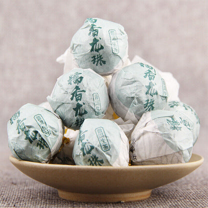 500g Glutinous Rice Fragrance Pu'er Raw Tea Dragon Pearl Pu'er Tea Tuocha