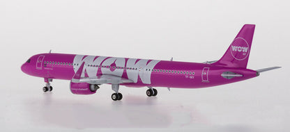 1:400 Phoenix WOW Air AIRBUS A321neo Passenger Airplane Diecast Aircraft Model