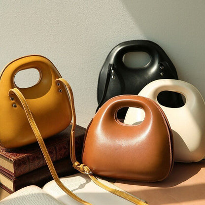 Crossbody Bag Shape Fashion Small Round Shoulder Bag Student Creative Purses 1PC