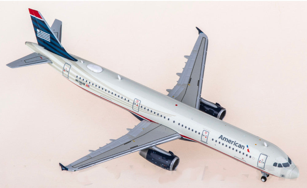 1:400 Geminijets American Airlines Airbus A321 Passenger Airplane Diecast Model