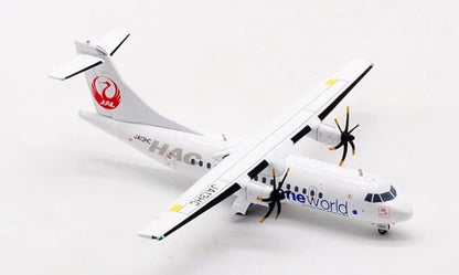 for JC Wings for JAL HAC one world ATR42-600 JA13HC 1/200 DIECAST Plane Model