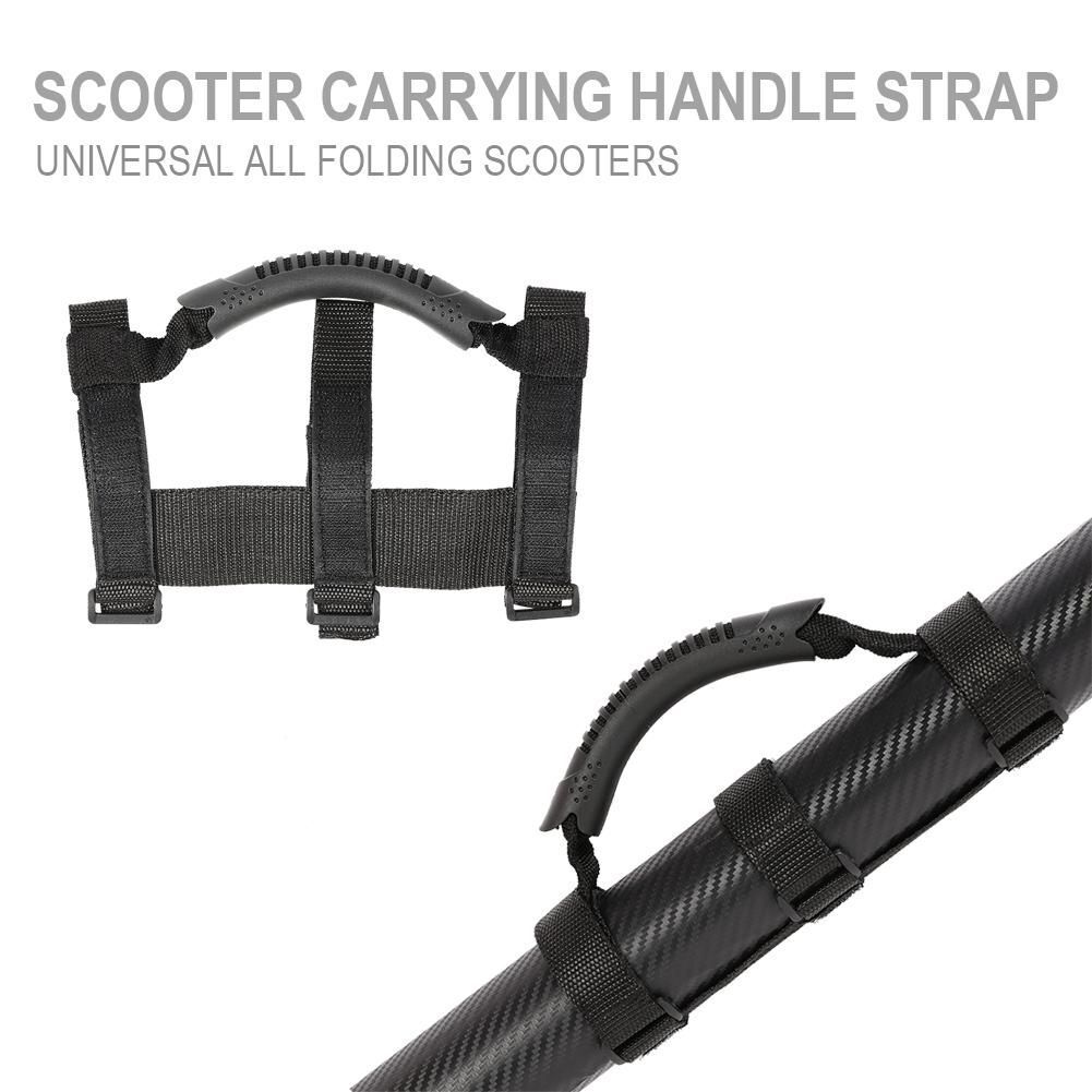 Portable Carrying Handle Electric Scooter Hand Carry Straps Skateboard Nylon ABS