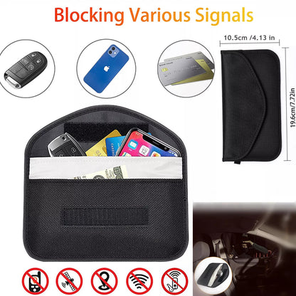 Faraday Bag Cell Phone Wallet Blocker RFID Signal Blocking Shielding Pouch Lot