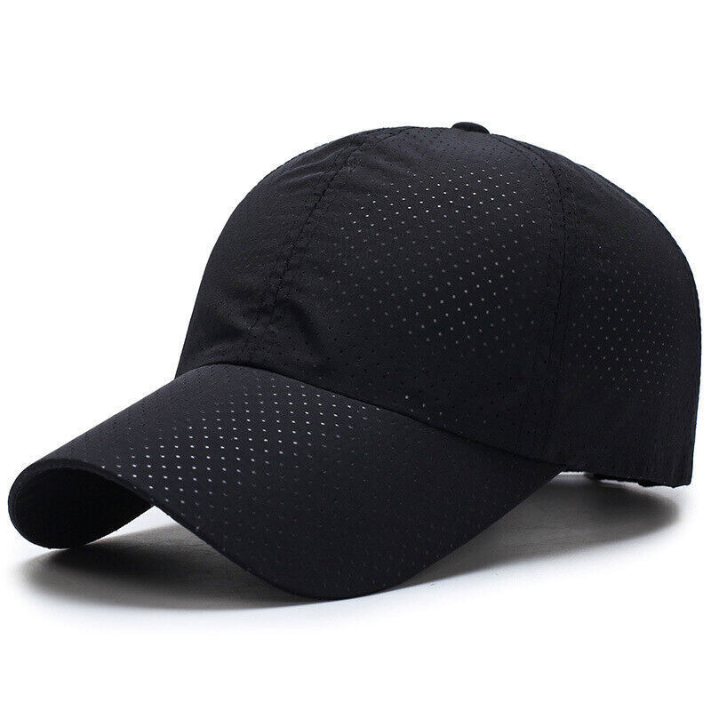 Men Trucker Hat Mesh Foam Cap Snapback Baseball Adjustable Plain Caps Solid Hats