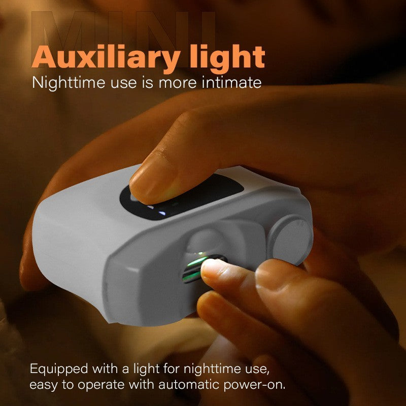 2 in1 Usb Rechargeable Nail Trimmerr Automatic Electric Elderly Nail File Cutter