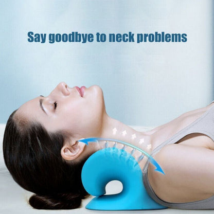 Neck Massage Pillow Shoulder Cloud Shape Stretcher Traction Cervical Pain Relief