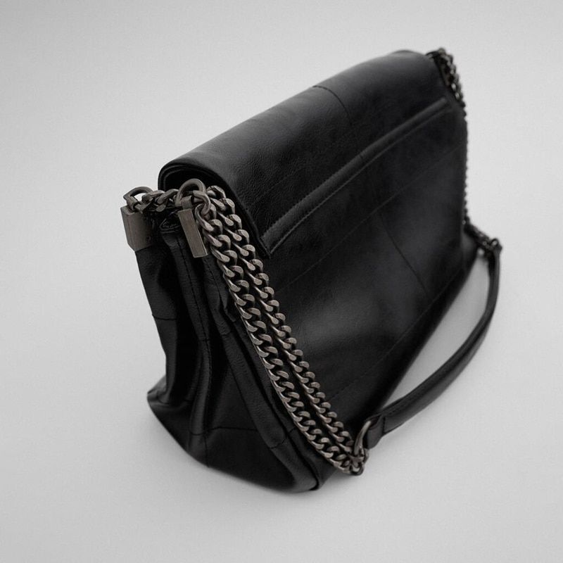 Handbags Vintage Shoulder Bag Chain Messenger Bags Crossbody Purse Polyester 1PC