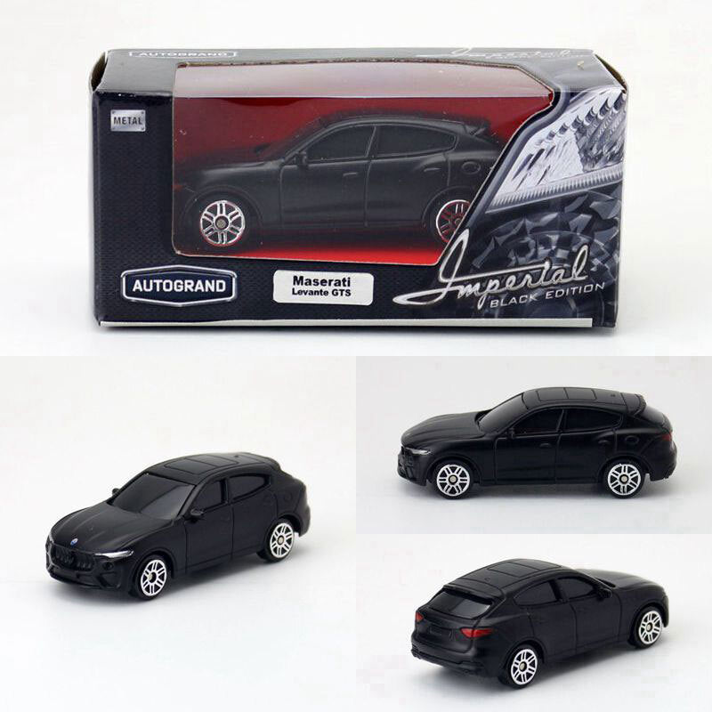 1/64 Maserati Levante GTS Model Car Diecast Toy Vehicle Boys Kids Gifts Black