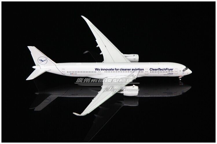 1:400 JC Wings Lufthansa AIRBUS A350-900XWB Airplane Flap Down Diecast Model
