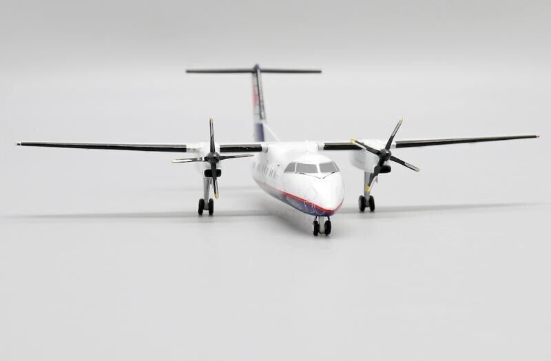 1:200 JC Wings Time Air BOMBARDIER Dash8-Q100 Passenger Airplane Diecast Model
