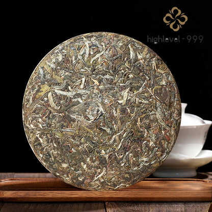 357g Raw Pu'er Yunnan Menghai Ancient Tree Qizi Premium Daily Drinking Tea Cake