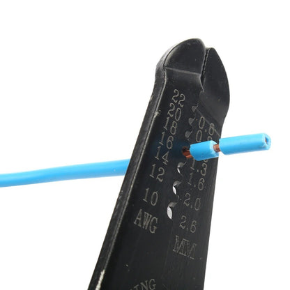 HS-1041C Stripping Wire Tool MINI Pliers Cutter Cable Tools 10-22AWG 0.6-2.6mm2
