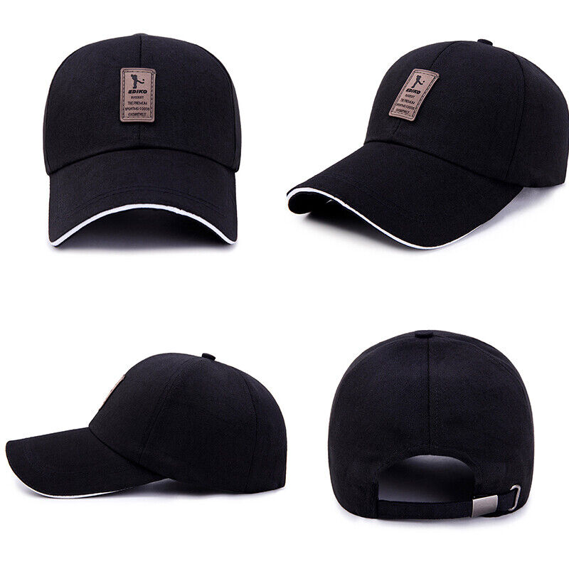 Unisex Canvas Washed Baseball Ball Cap Golf Outdoor Sport Adjustable Hat Sun Hat