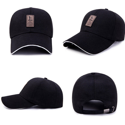 Unisex Canvas Washed Baseball Ball Cap Golf Outdoor Sport Adjustable Hat Sun Hat