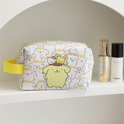Hello Kitty Cinnamoroll My Melody Makeup Bag Cosmetic Case Travel Storage Tote A