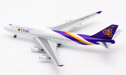 JC Wings THAI FOR BOEING B747-400 HS-TGT 1/400 DIECAST Aircraft Pre-built Model