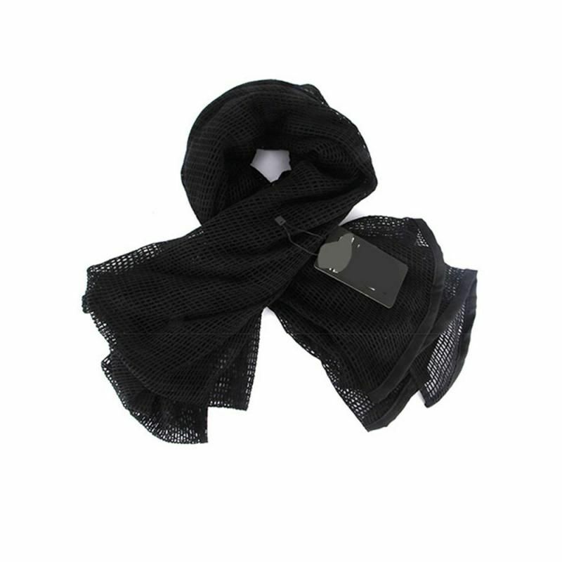 Camouflage Tactical Mesh Scarf Face Veil Camo Airsoft Hunting Cycling bandana