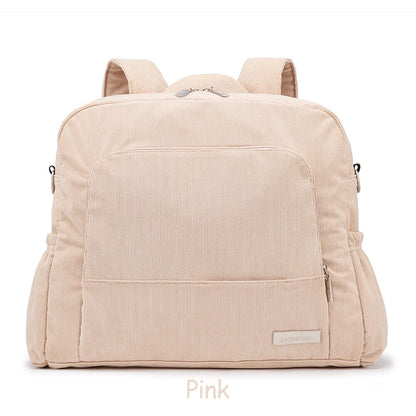 Corduroy Diaper Backpack Mom Nappy Changing Bag Baby Care Winter New Diaper Bags