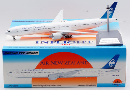 INFLIGHT 1:200 AIR NEW ZEALAND Boeing B777-300 Diecast Aircraft Jet Model ZK-OKM