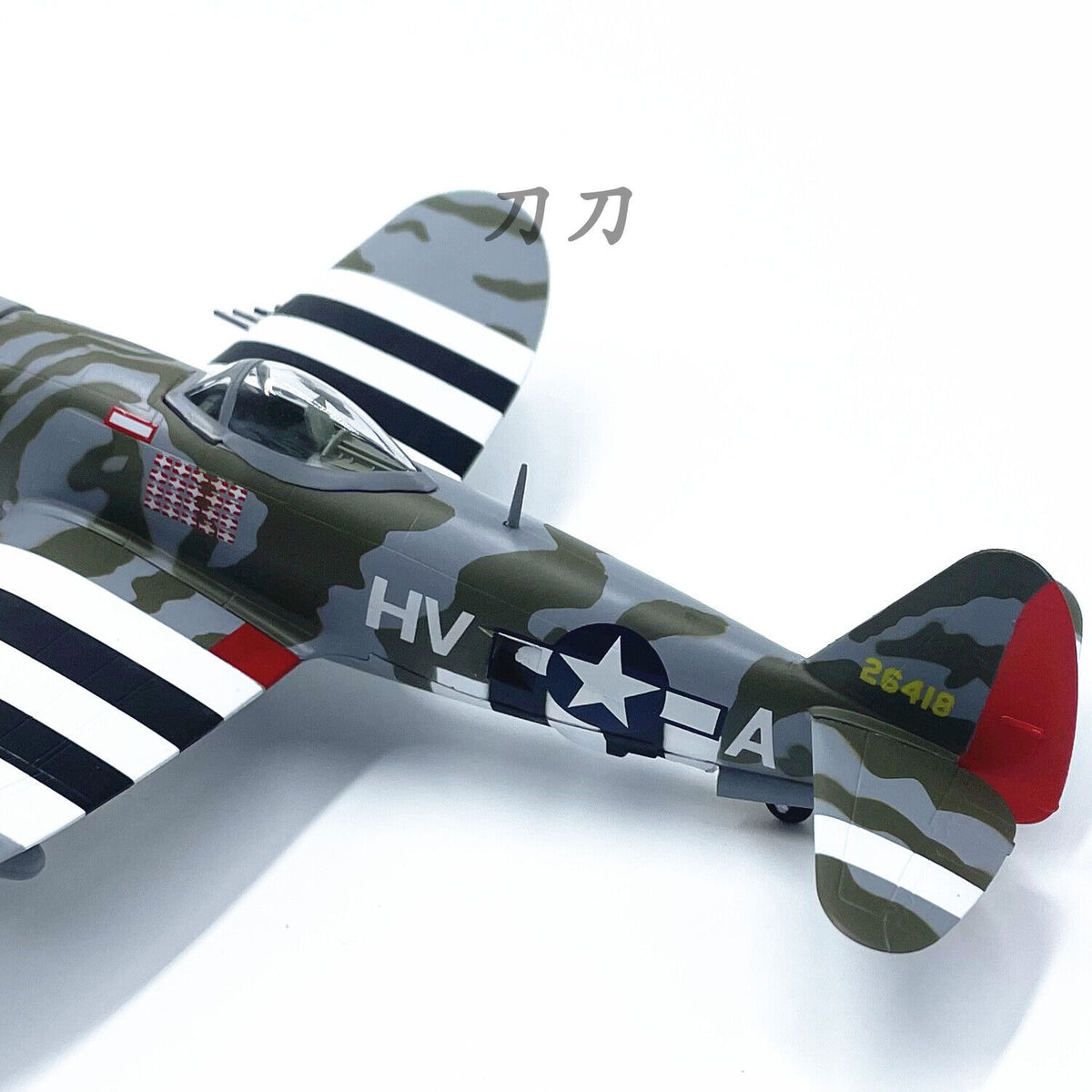 1:72 American P47d Fighter Ace Seat Aircraft Model Decoration