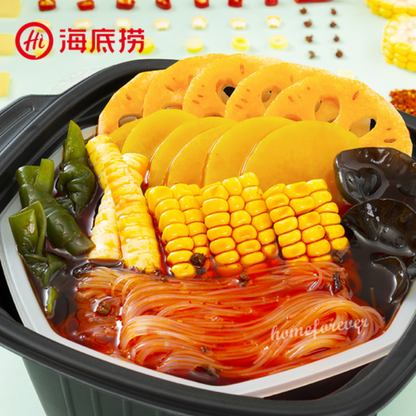 海底捞香辣素食懒人自热小火锅 Haidilao Instant Hot Pot Spicy Vegetarian Huoguo Chinese Food