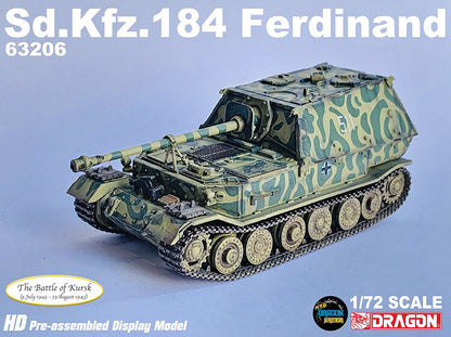 1/72 Germany Sd.Kfz.184 Ferdinand Anti-tank Destroyer Kursk 1943 Finished Model
