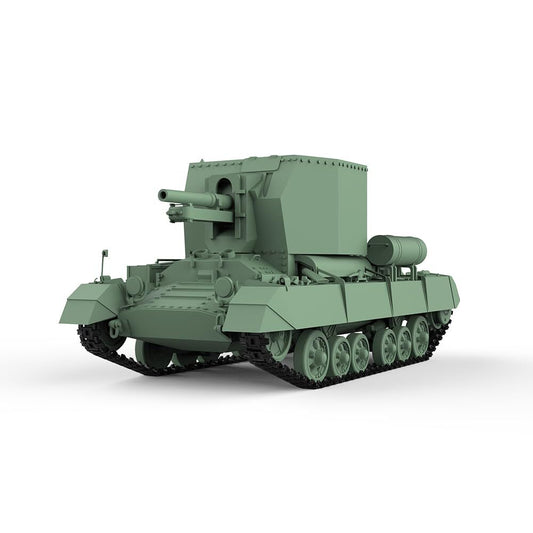 SSMODEL 555 1/72 25mm Military Model Kit British Bishop Self-Propelled Artillery