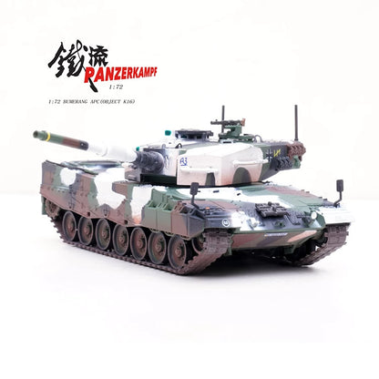 Panzerkampf 1/72 Germany Leopard 2A4 Main Battle Tank Winter 12226PB Alloy Model