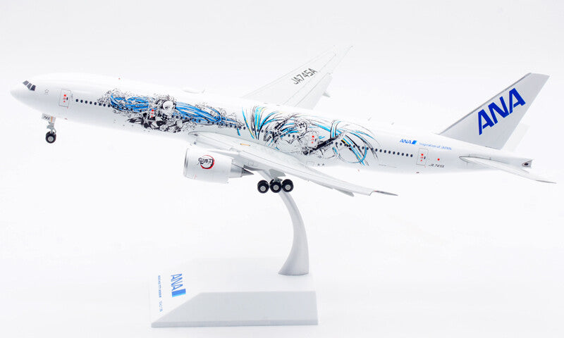 1:200 JC Wings ANA BOEING B777-200ER Flap Down Airplane Diecast Aircraft Model