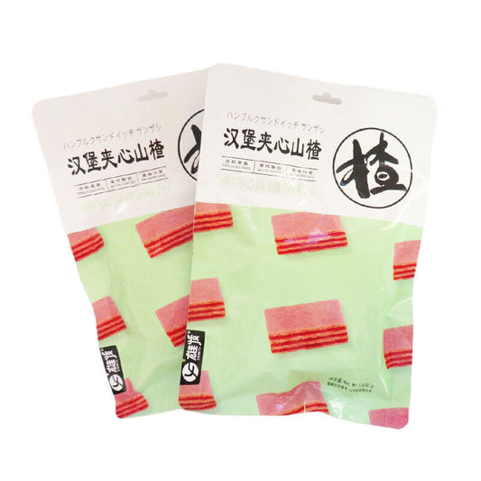 夹心山楂110克/袋 山楂制品 酸甜果脯山楂块 零食 Stuffed Hawthorn 110g/bag Hawthorn Products Snack